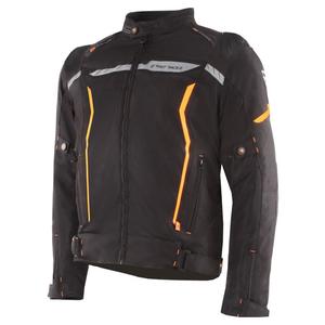 Street Racer Flex EVO motorjas zwart-oranje
