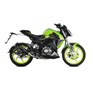 Výfuk kompletní 1x1 STORM GP Black with carbon cap