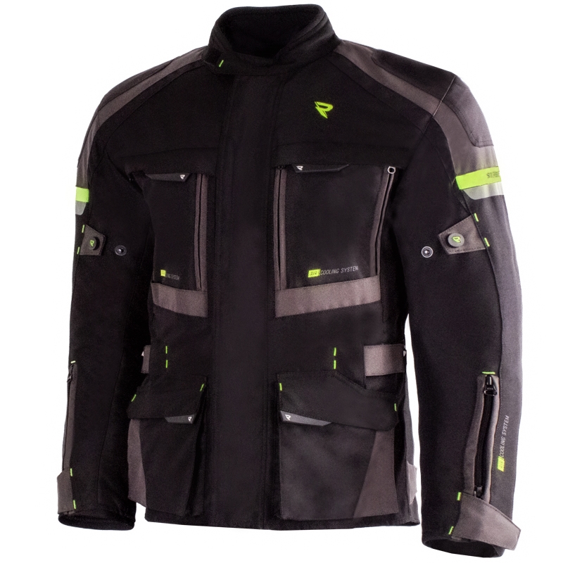 Motorjack Street Racer Rocket zwart-grijs-fluogeel