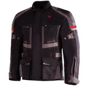 Street Racer Rocket zwart-grijs-rode motorjas