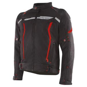 Street Racer Flex EVO motorjas zwart en rood