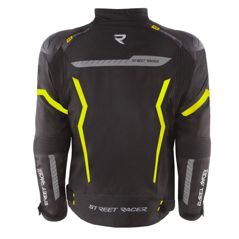 Motorjack Street Racer Flex EVO zwart-fluogeel