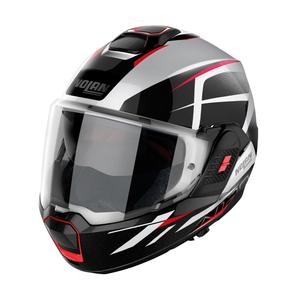 Nolan N120-1 Nightlife N-com 27 Flip Helm Wit