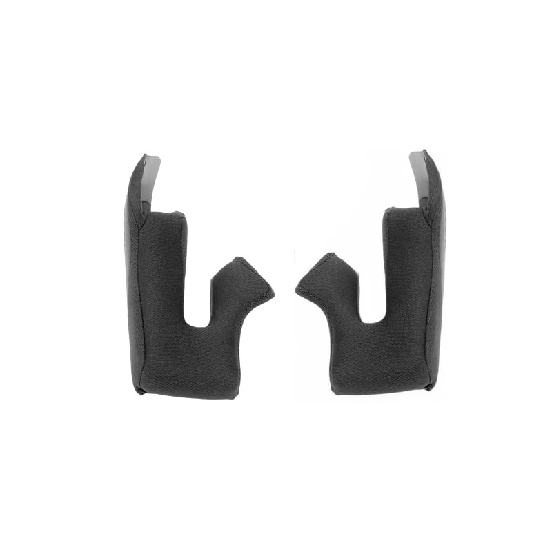 NOX PREMIUM Heritage helm wangstukken zwart