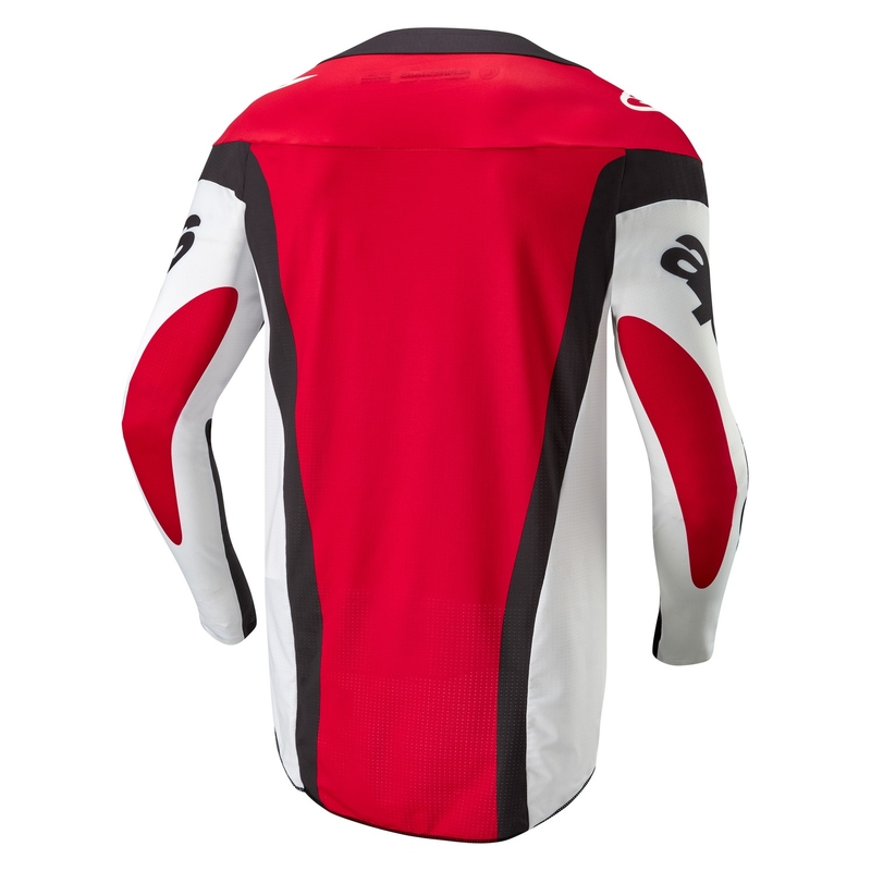 Alpinestars Techstar Ocuri motocross shirt rood-wit-zwart