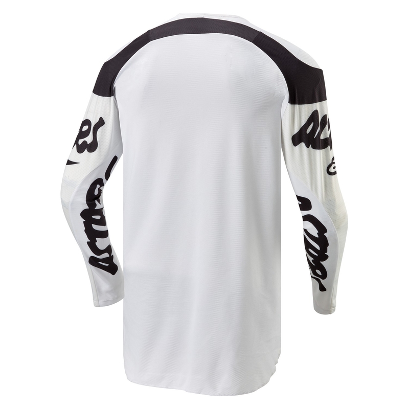 Alpinestars Racer Hana motorcross shirt wit-zwart