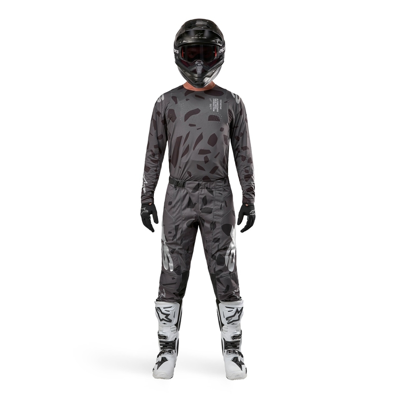 Motokrosové kalhoty Alpinestars Techstar Graphite 2024 černo-camo