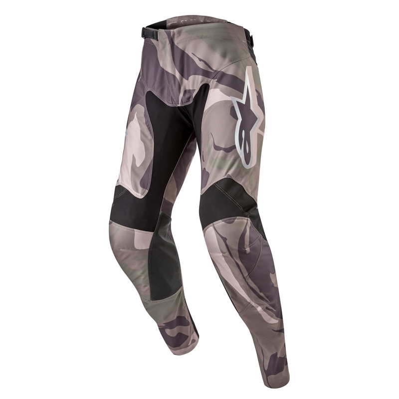 Alpinestars Racer Tactical motocrossbroek groen camo-bruin