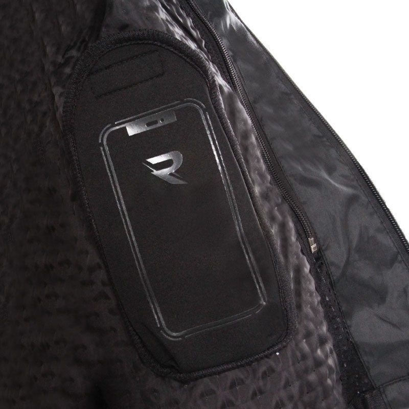 Dames Motorjas Street Racer Rose Zwart en Rood