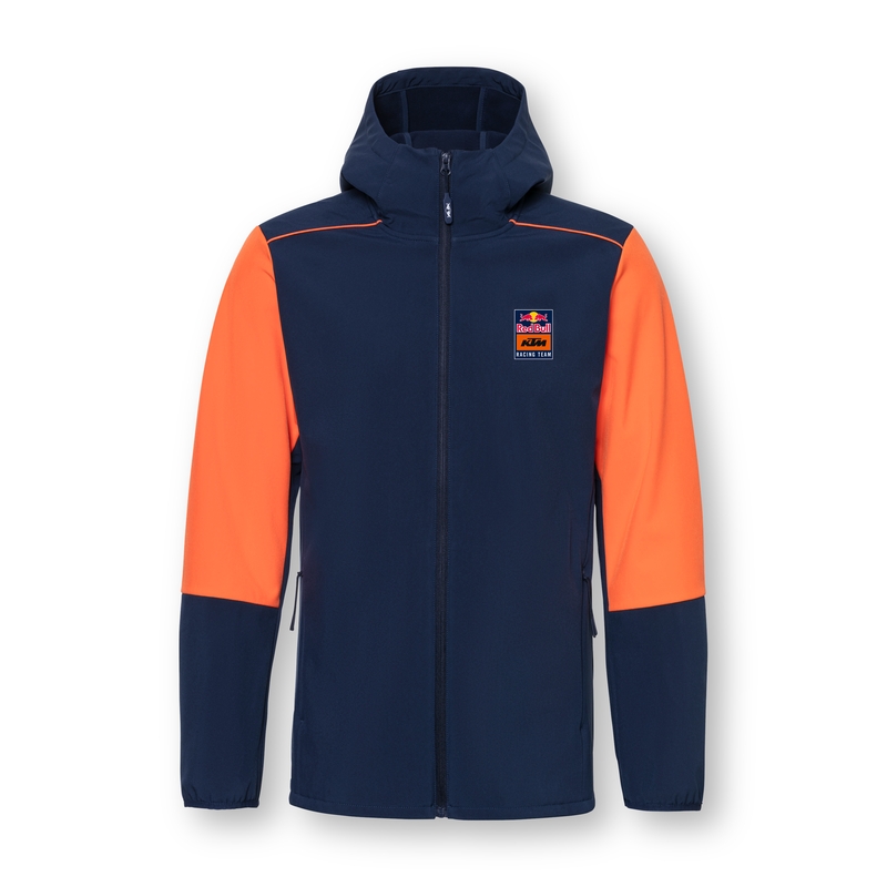 KTM Apex Softshell jack blauw-oranje uitverkoop