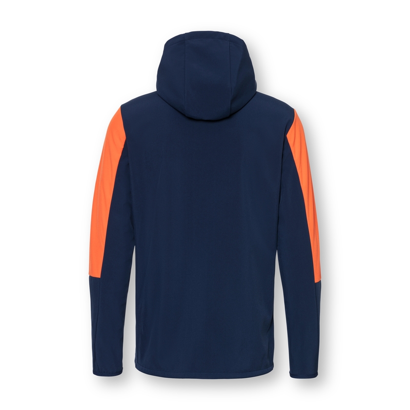 KTM Apex Softshell jack blauw-oranje uitverkoop