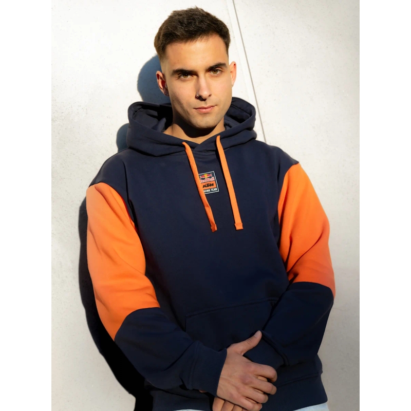 Hoodie KTM Apex blauw-oranje