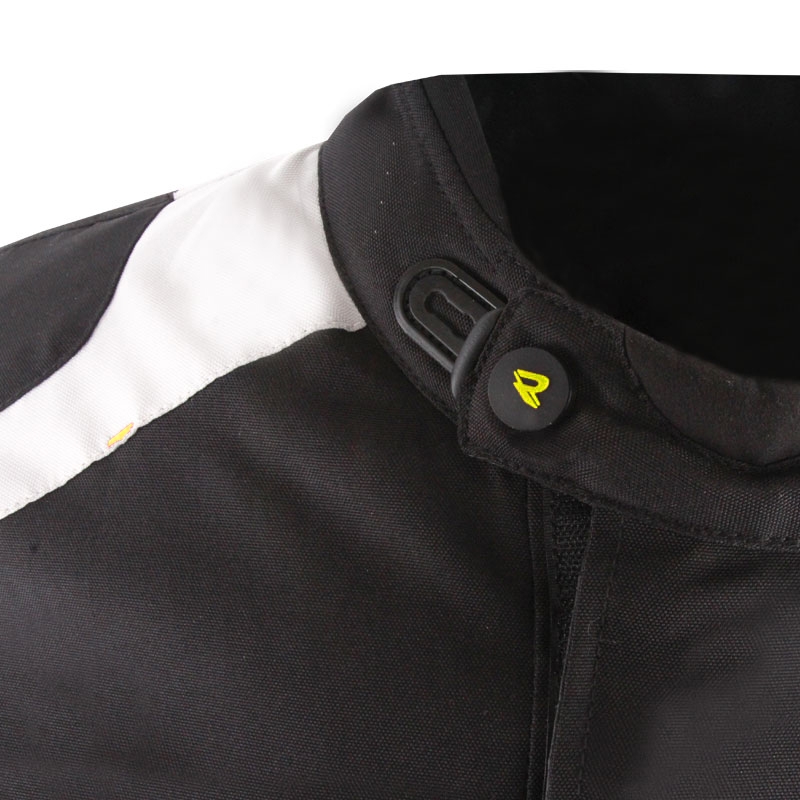 Street Racer Hilax motorjack zwart-grijs-fluogeel