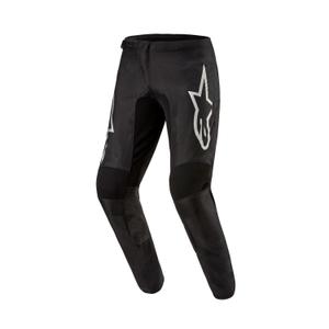Alpinestars Fluid Graphite Motorcrossbroek Zwart en Zilver