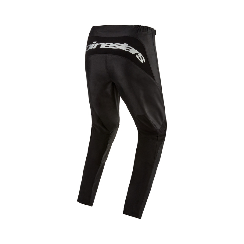 Alpinestars Fluid Graphite Motorcrossbroek Zwart en Zilver