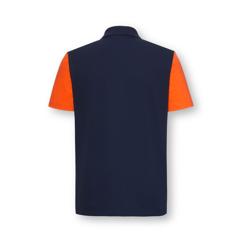 Poloshirt KTM Apex blauw-oranje uitverkoop