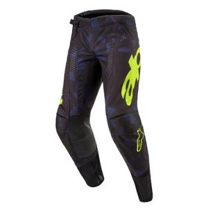Alpinestars Techstar Rantera crossbroek zwart-blauw-fluogeel