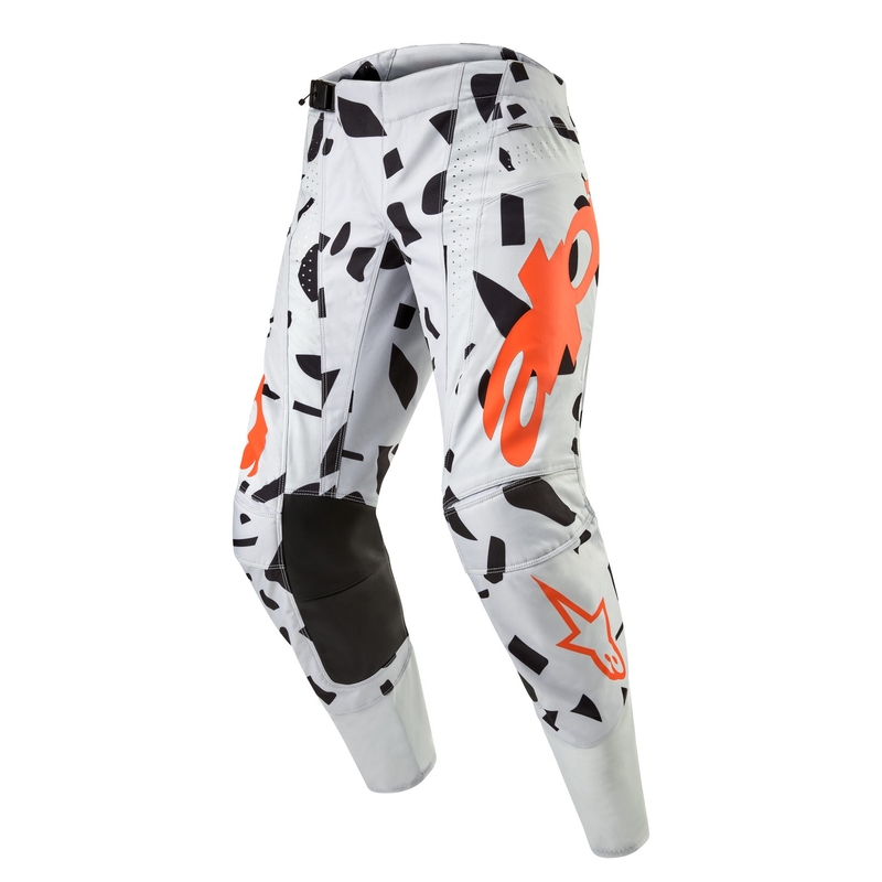 Alpinestars Techstar Rantera crossbroek grijs-oranje-zwart