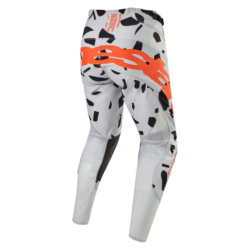 Alpinestars Techstar Rantera crossbroek grijs-oranje-zwart