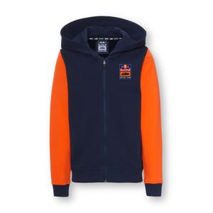 KTM Apex Zip-Hoodie voor kinderen, blauw-oranje uitverkoop