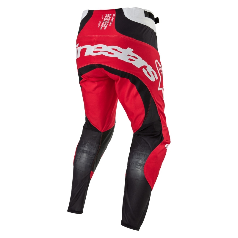 Alpinestars Techstar Ocuri motorcrossbroek rood-wit-zwart