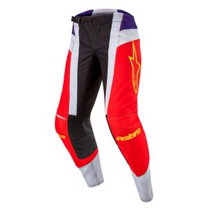 Alpinestars Techstar Ocuri Motorcrossbroek oranje-grijs-paars-geel