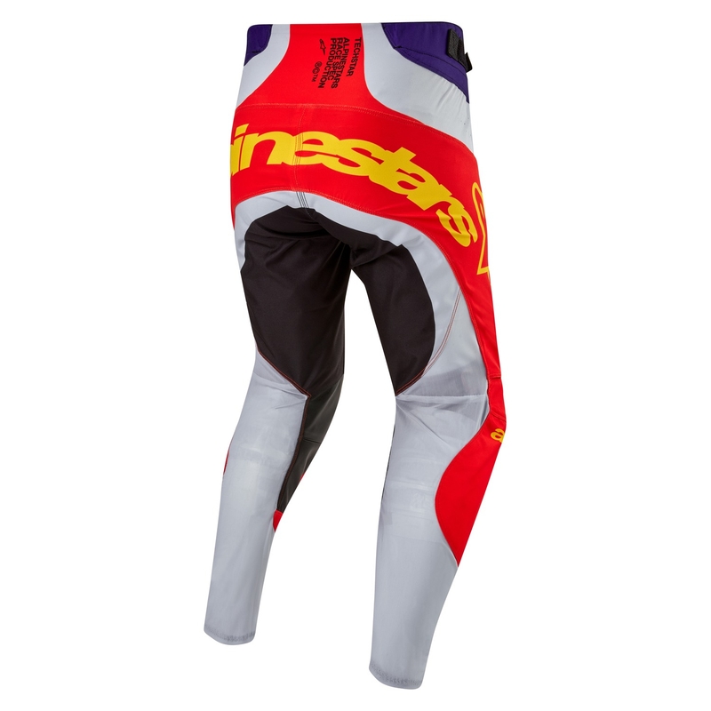 Alpinestars Techstar Ocuri Motorcrossbroek oranje-grijs-paars-geel uitverkoop