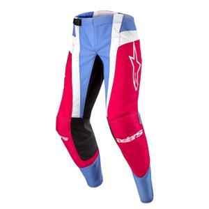Alpinestars Techstar Ocuri 2024 Motorcrossbroek Lichtblauw-Wit-Rood