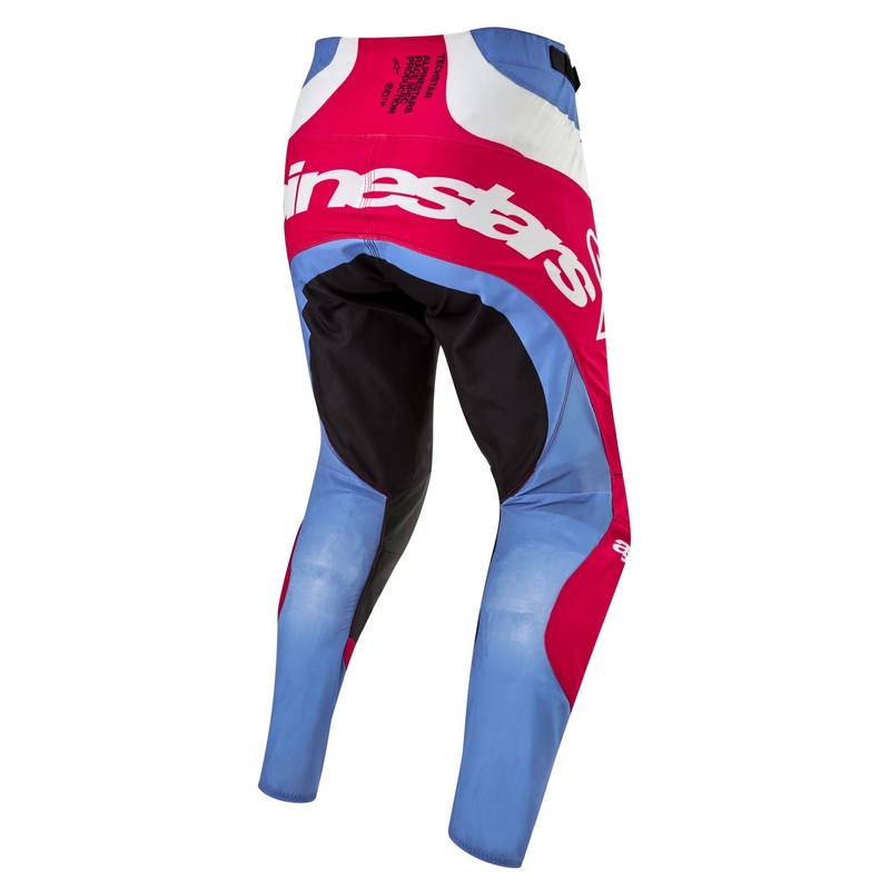 Alpinestars Techstar Ocuri 2024 Motorcrossbroek Lichtblauw-Wit-Rood