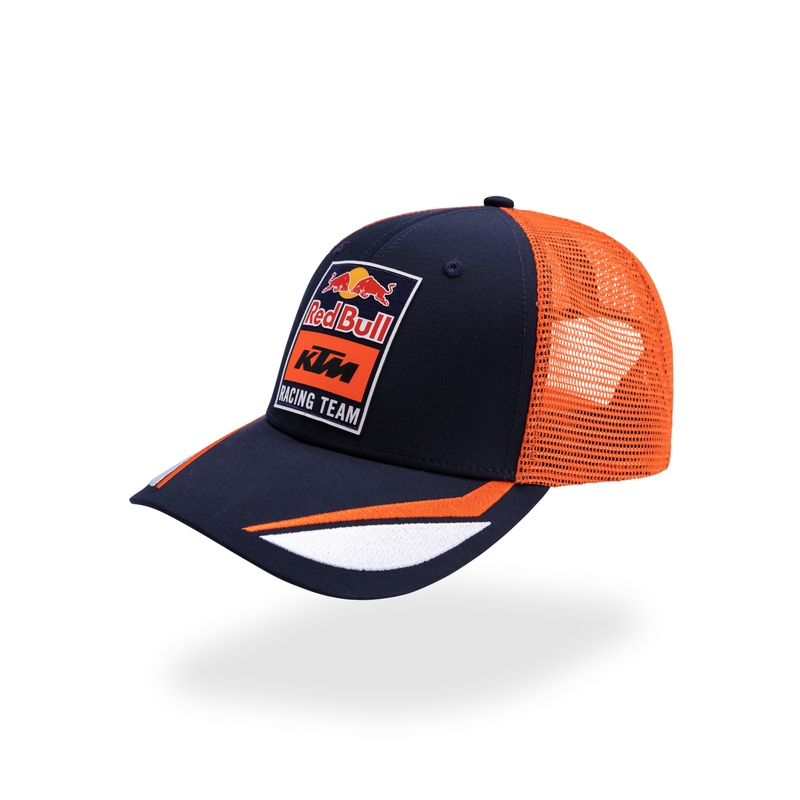 KTM Turbo Trucker Cap blauw-oranje