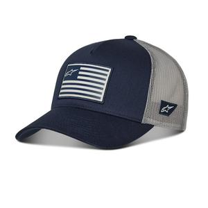 Alpinestars Vlag Snap Hoed blauw-grijs