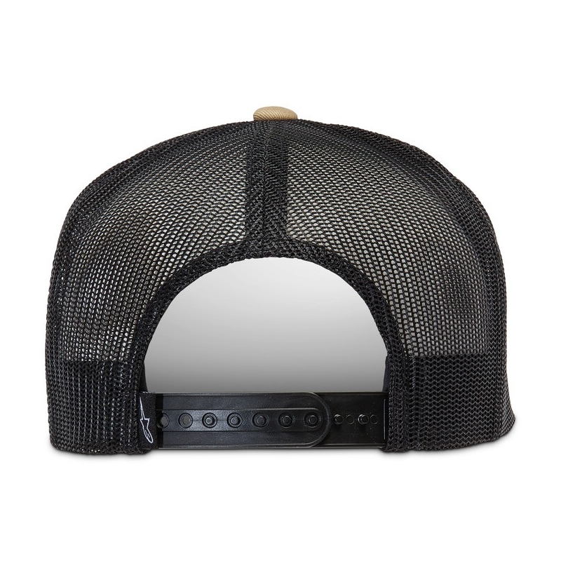 Alpinestars Vlag Snap Hoed zand-zwart-wit