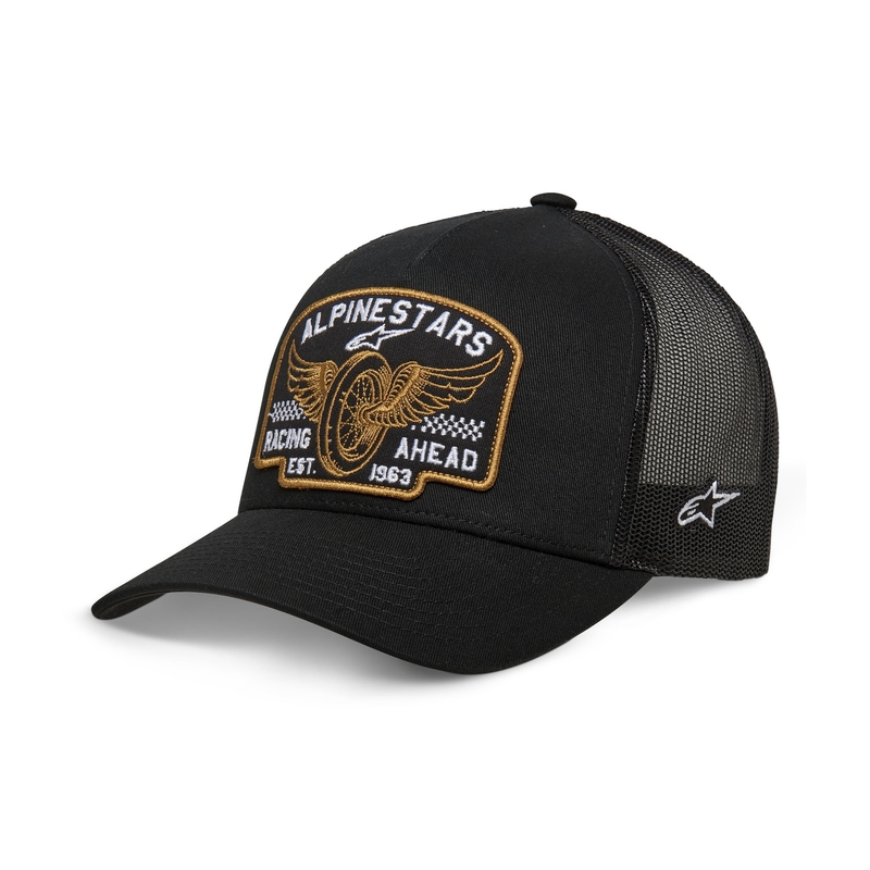 Alpinestars Heritage Patcher muts zwart-zwart