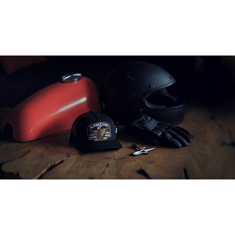 Alpinestars Heritage Patcher muts zwart-zwart
