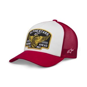 Alpinestars Heritage Patcher pet rood en wit