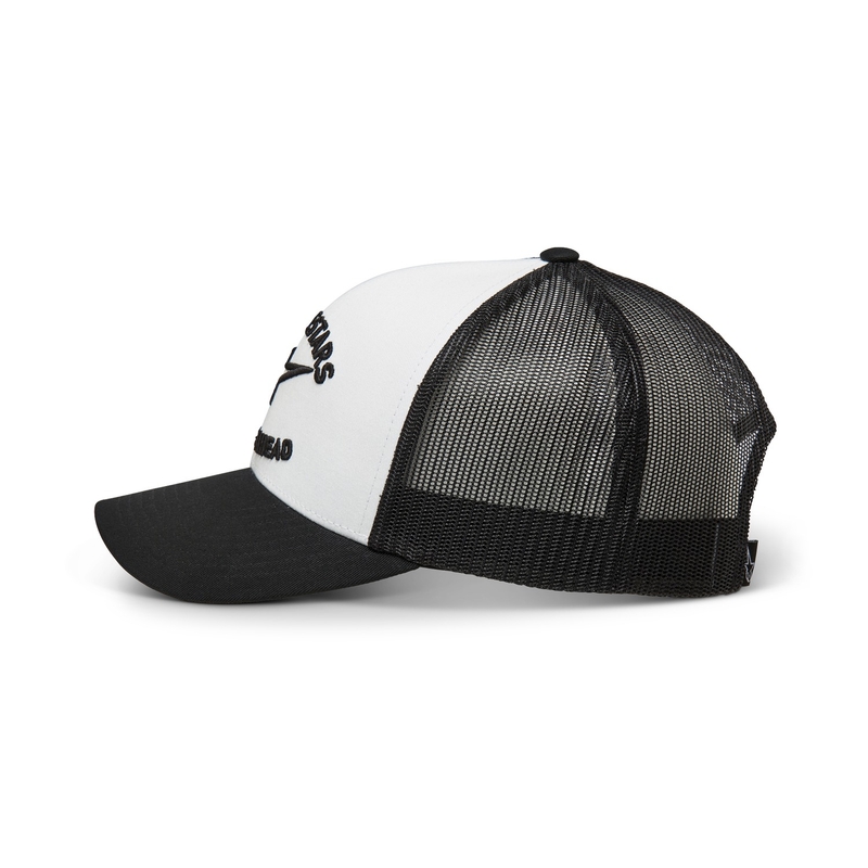 Alpinestars Tripleer muts wit-zwart-wit