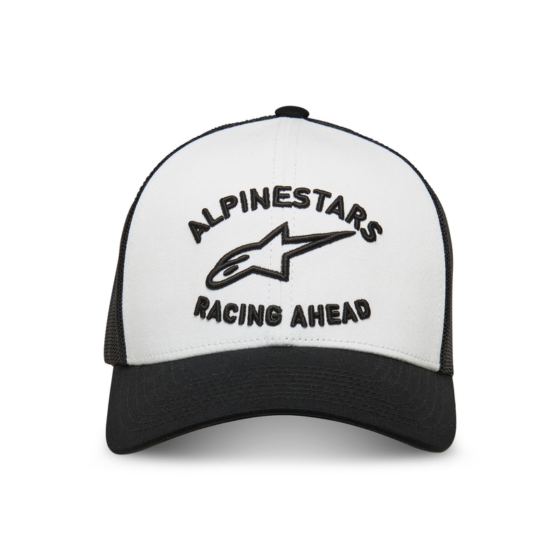 Alpinestars Tripleer muts wit-zwart-wit