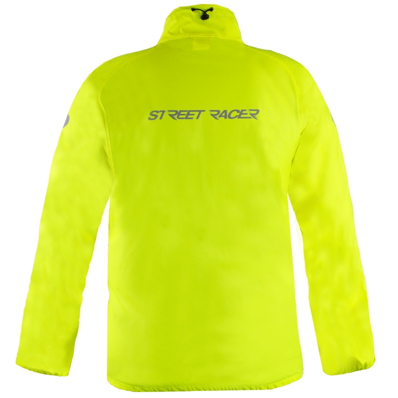 Waterdichte jas Street Racer Aqua fluo geel