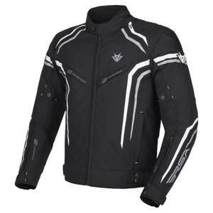 Motorjas RSA Compact 2 zwart-grijs-wit