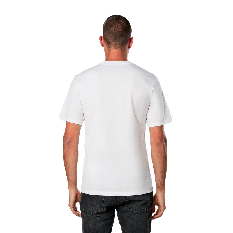 T-shirt Alpinestars Always 2.0 CSF wit-rood-zwart