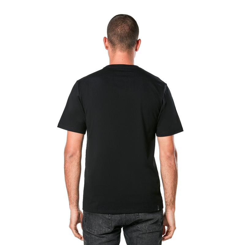 T-shirt Alpinestars MX Helm CSF zwart