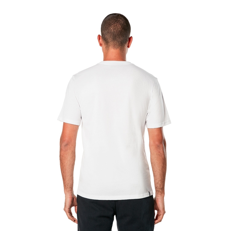 T-shirt Alpinestars MX Helm CSF wit