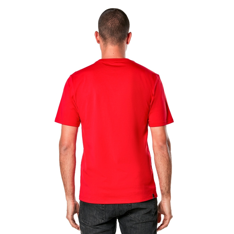 T-shirt Alpinestars Dunker CSF rood