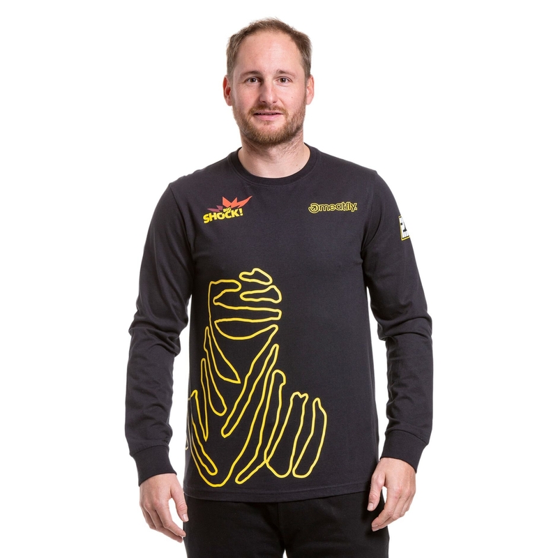 Meatfly Dakar Bedouin t-shirt lange mouwen zwart