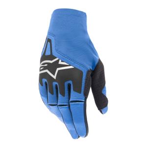 Alpinestars Techstar crosshandschoenen blauw-zwart-wit