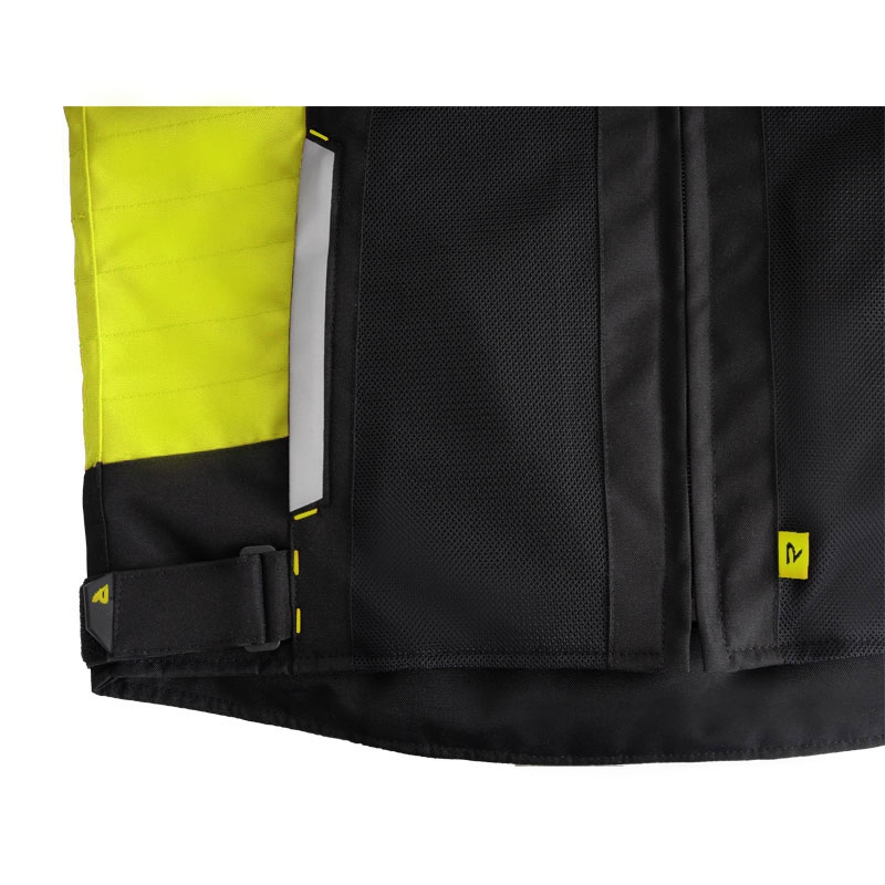 Street Racer Evans Air motorjack zwart-fluogeel