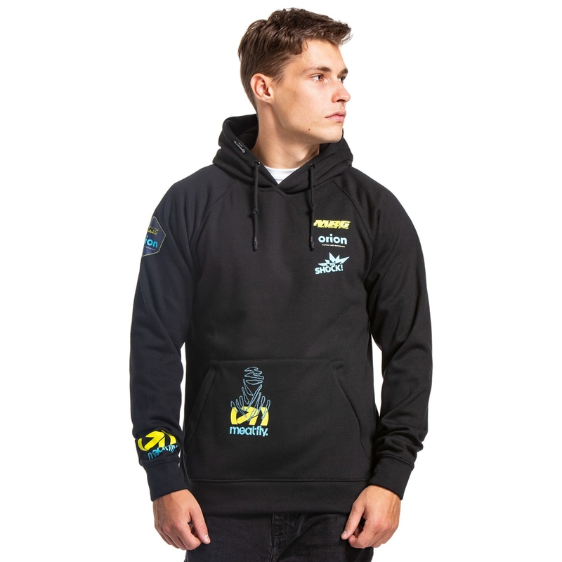 Meatfly Gravel Dakar technisch sweatshirt zwart