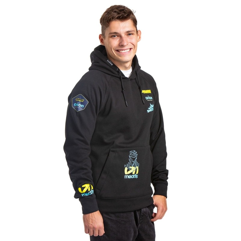 Meatfly Gravel Dakar technisch sweatshirt zwart