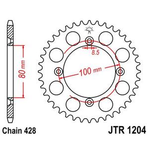 Řetězová rozeta JT 50 zubů, 428