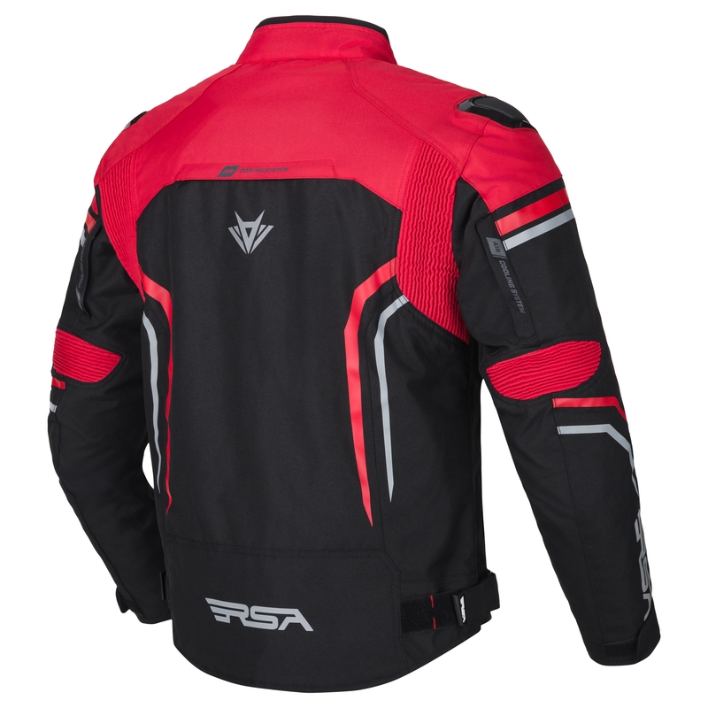 RSA Compact 2 EVO motorjack zwart-grijs-rood